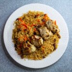 Kabuli Rice with Malai Boti